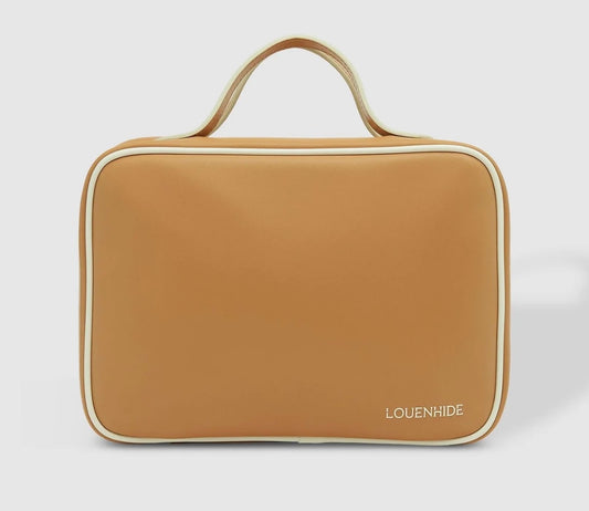 Baby Emma & Baby Audrey Cosmetic Case Set Camel