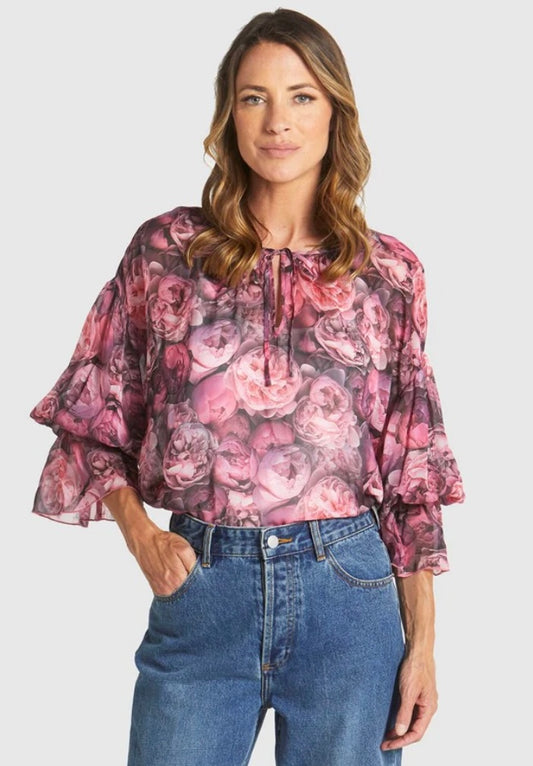 Phenomenon peony blouse