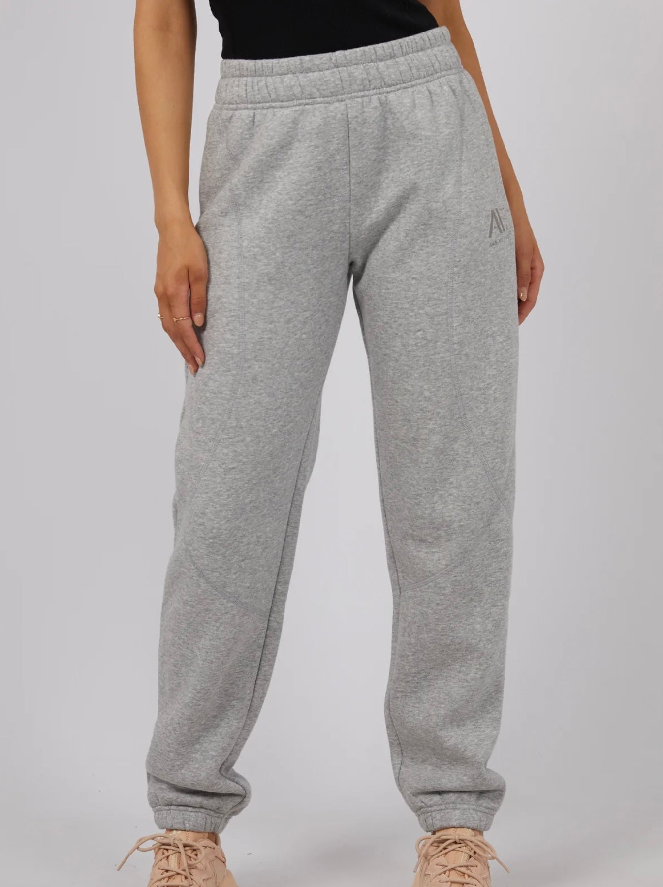 Active tonal track pant grey