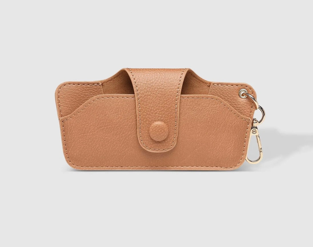 Skittle Sunglass Case Camel