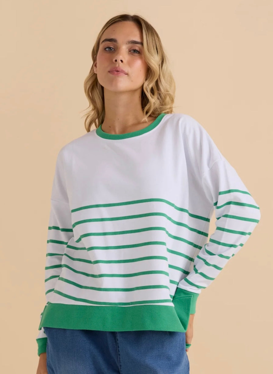 Palma sweat green stripe