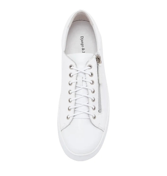 Wolfie White Leather