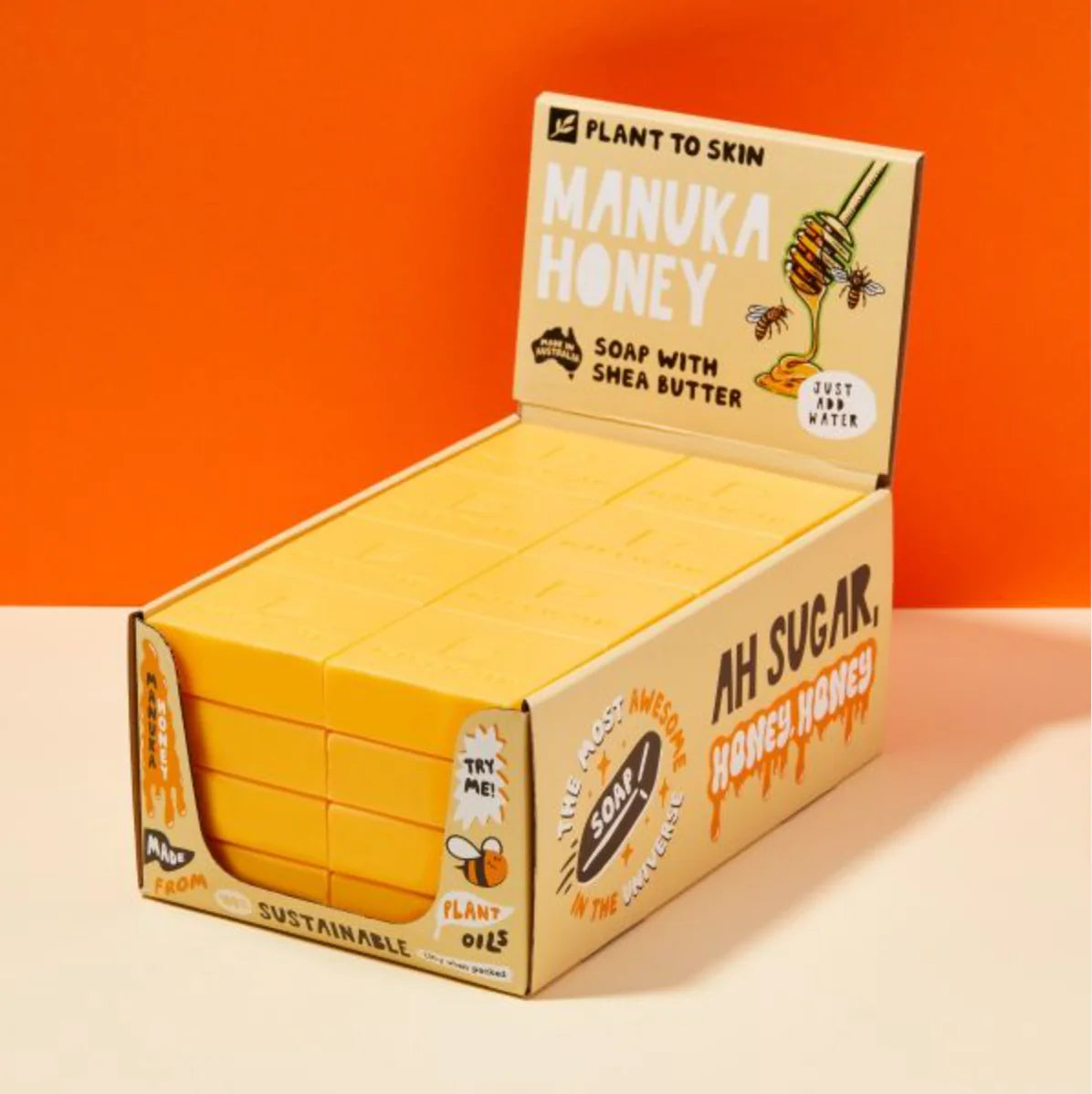 Manuka honey soap