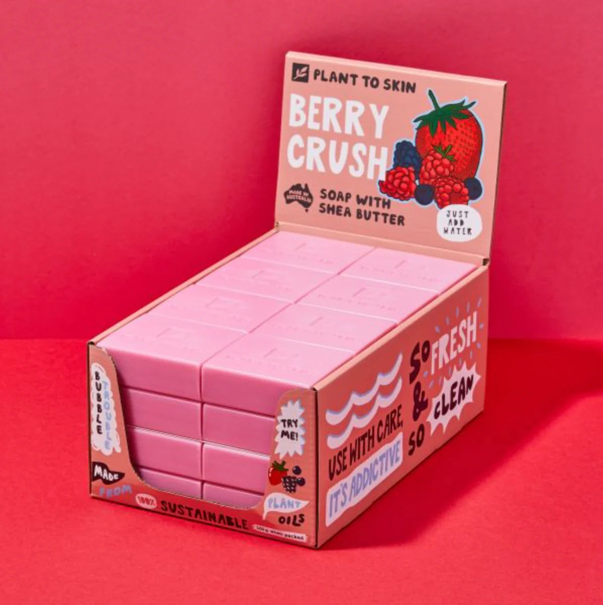 Berry crush soap