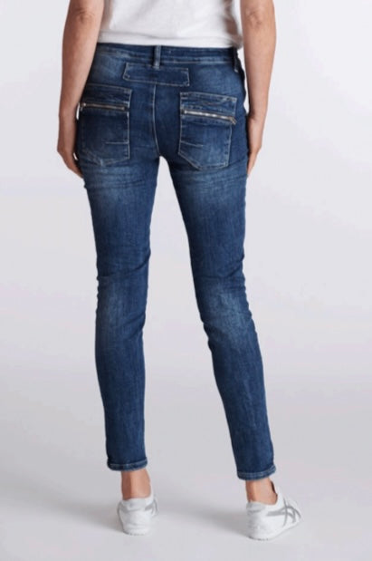 Classic Denim Button Jean