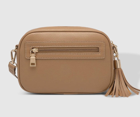 Jacinta Latte Crossbody Bag