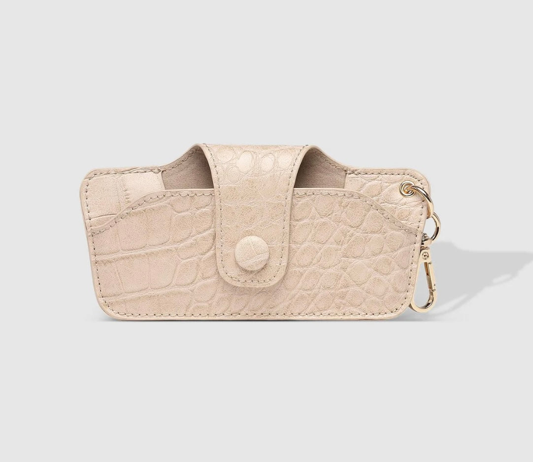 Skittle Sunglass Case Croc