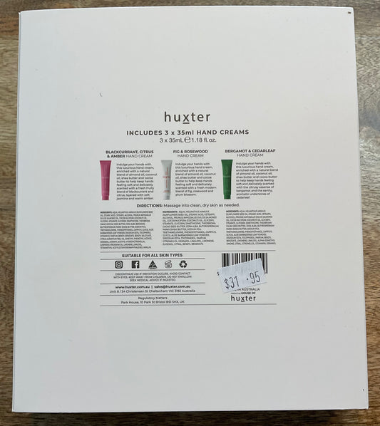 Hand Cream Trio Gift Set