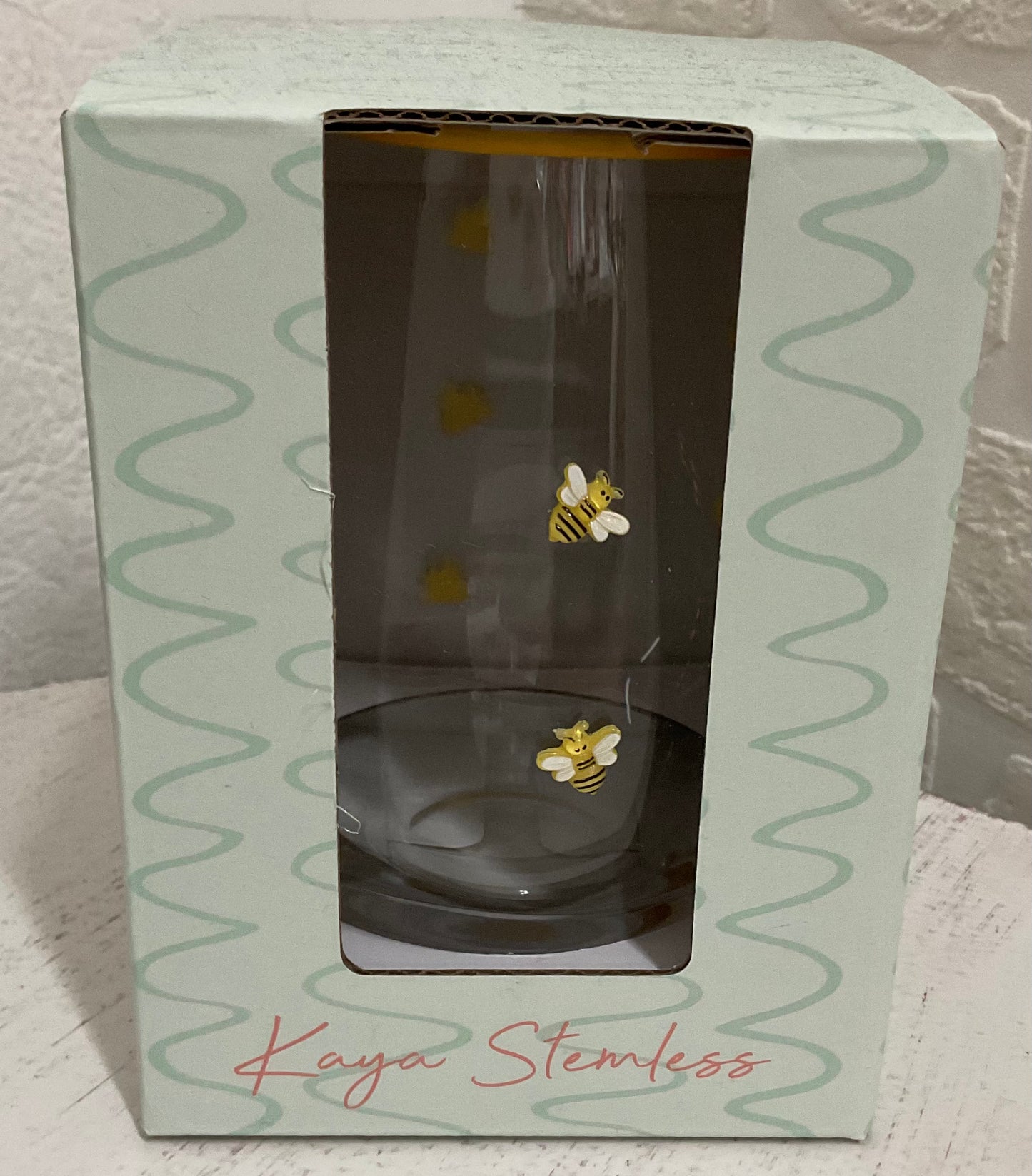 Kaya Bee 12cm Stemless Glass