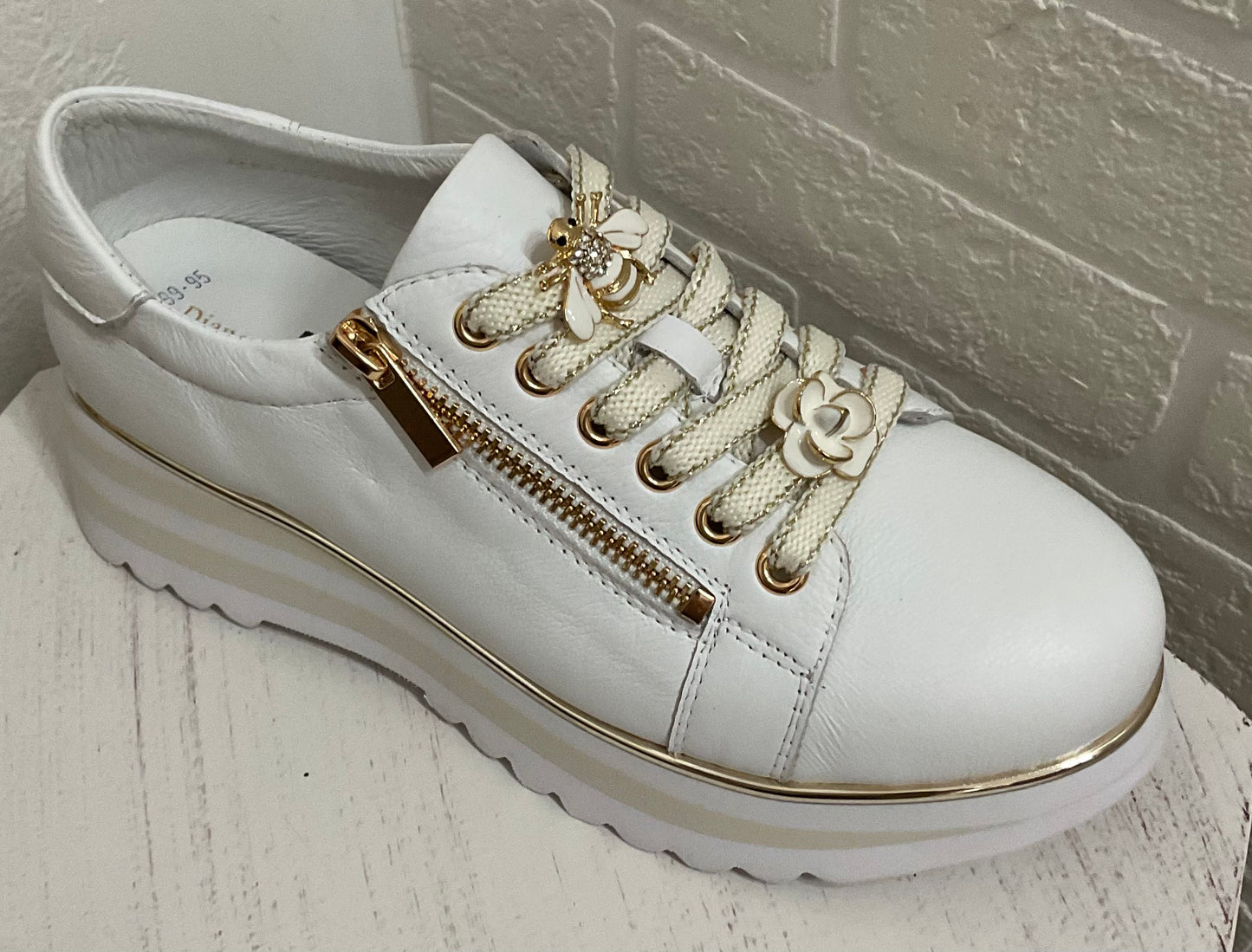 Eminza White - Emelda's Shoes