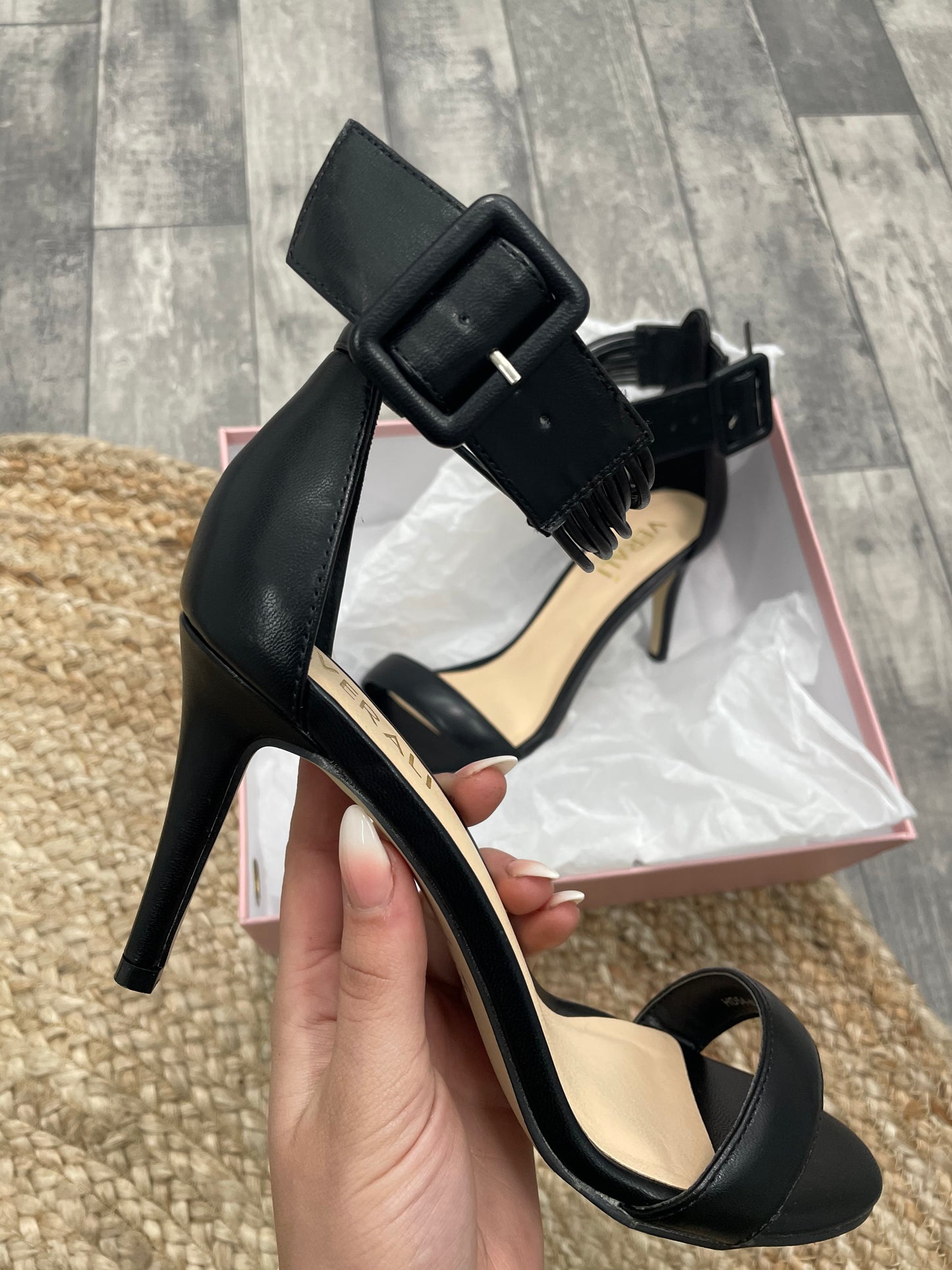 Manee Buckle Heel - Emelda's Shoes