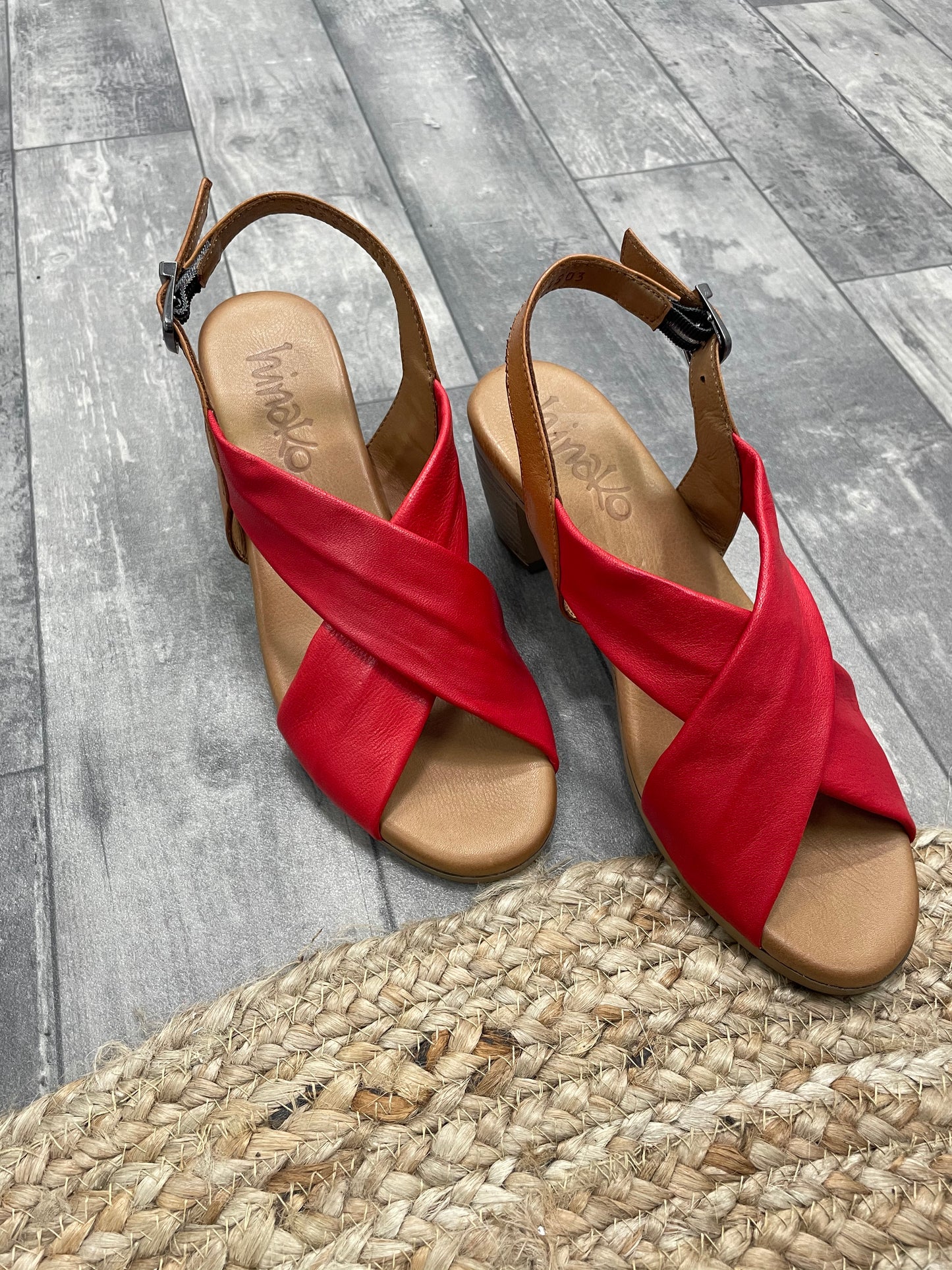 Dalia Red Heel - Emelda's Shoes