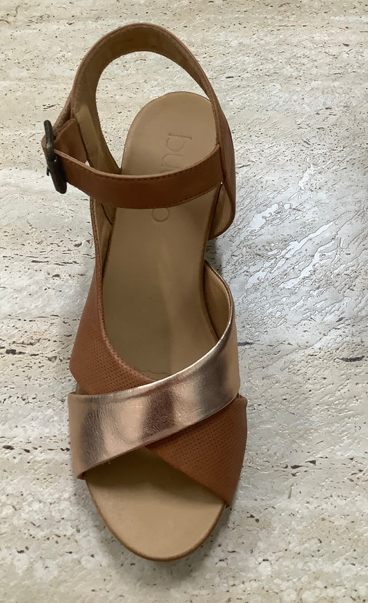 Bueno Mackay coconut/tan tartuffe - Emelda's Shoes