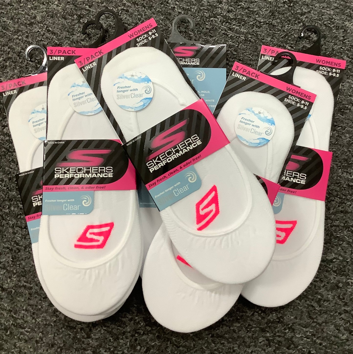Skechers 3 pack socks - Emelda's Shoes