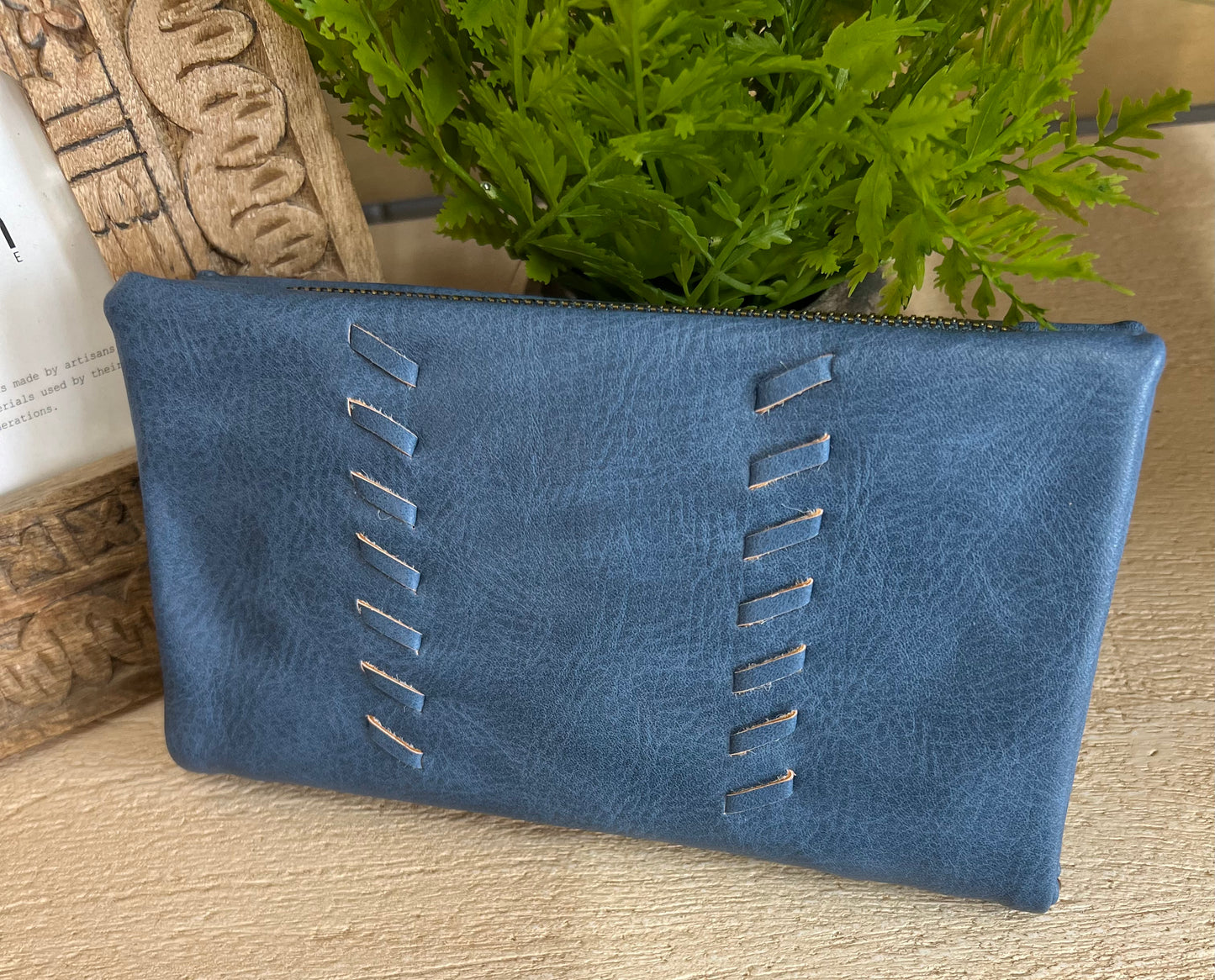 Sky Vegan Leather Wallet - Emelda's Shoes