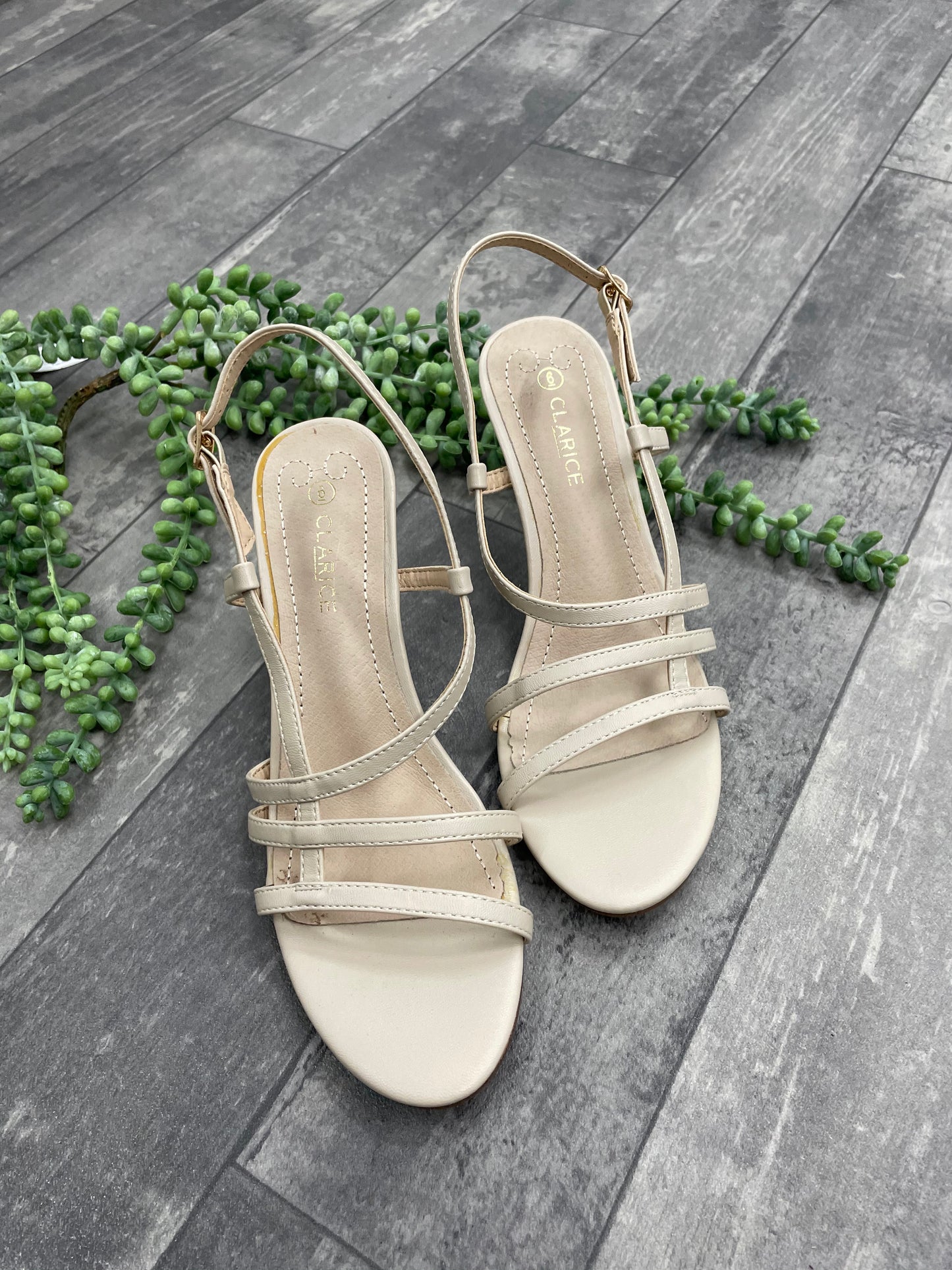 Sonya Nude Heel - Emelda's Shoes