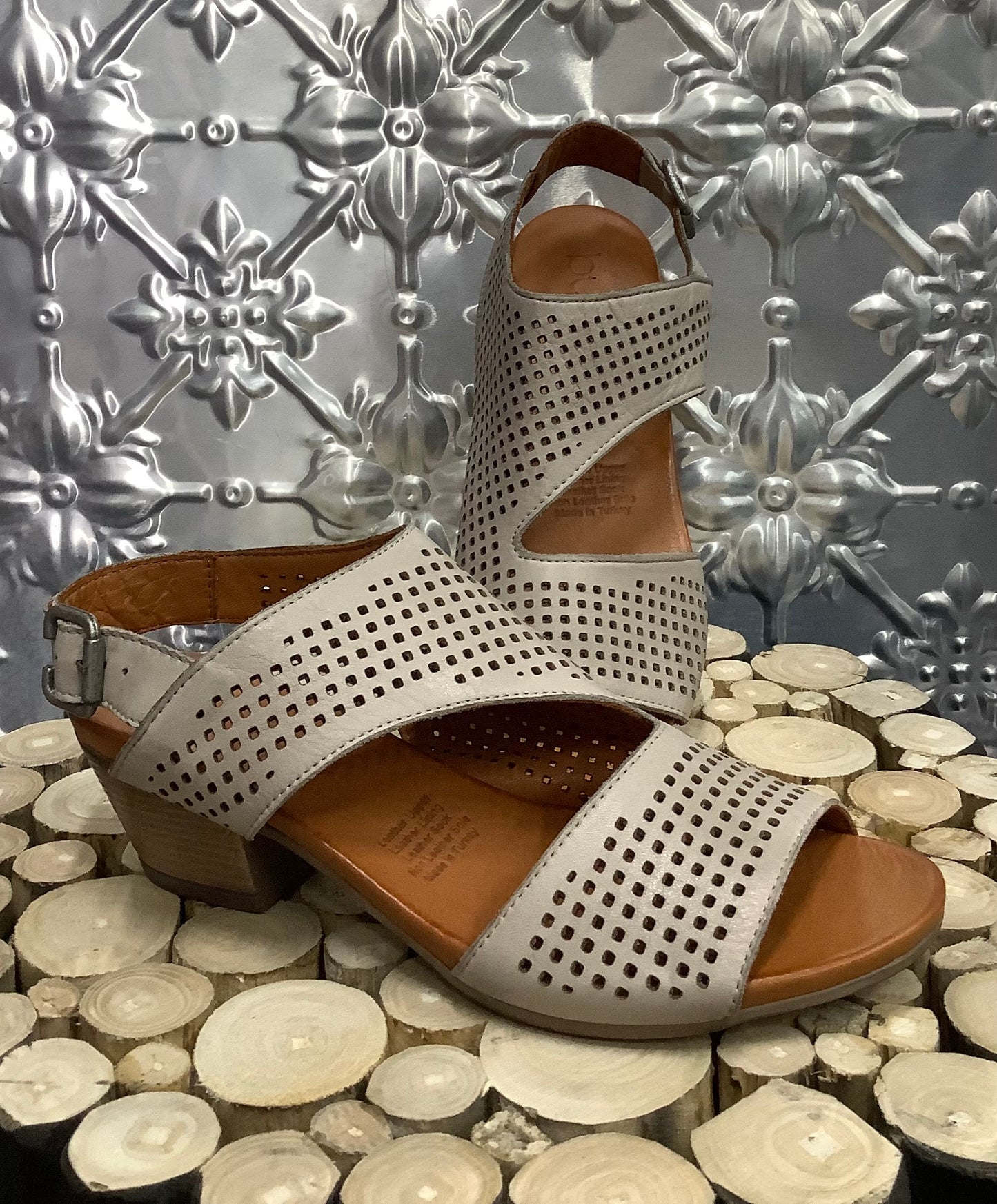 Bueno Romeo Silver Grey - Emelda's Shoes