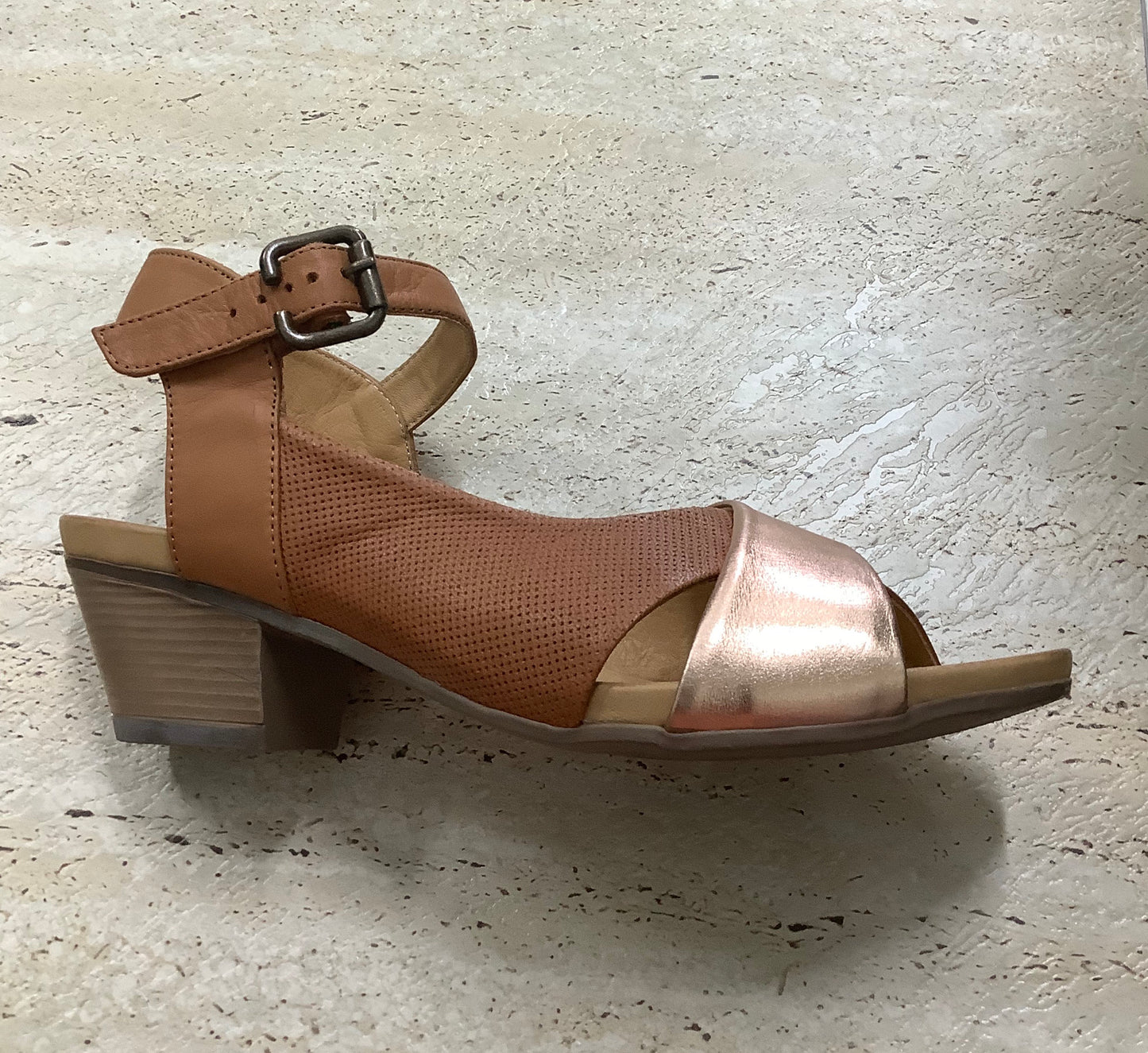 Bueno Mackay coconut/tan tartuffe - Emelda's Shoes