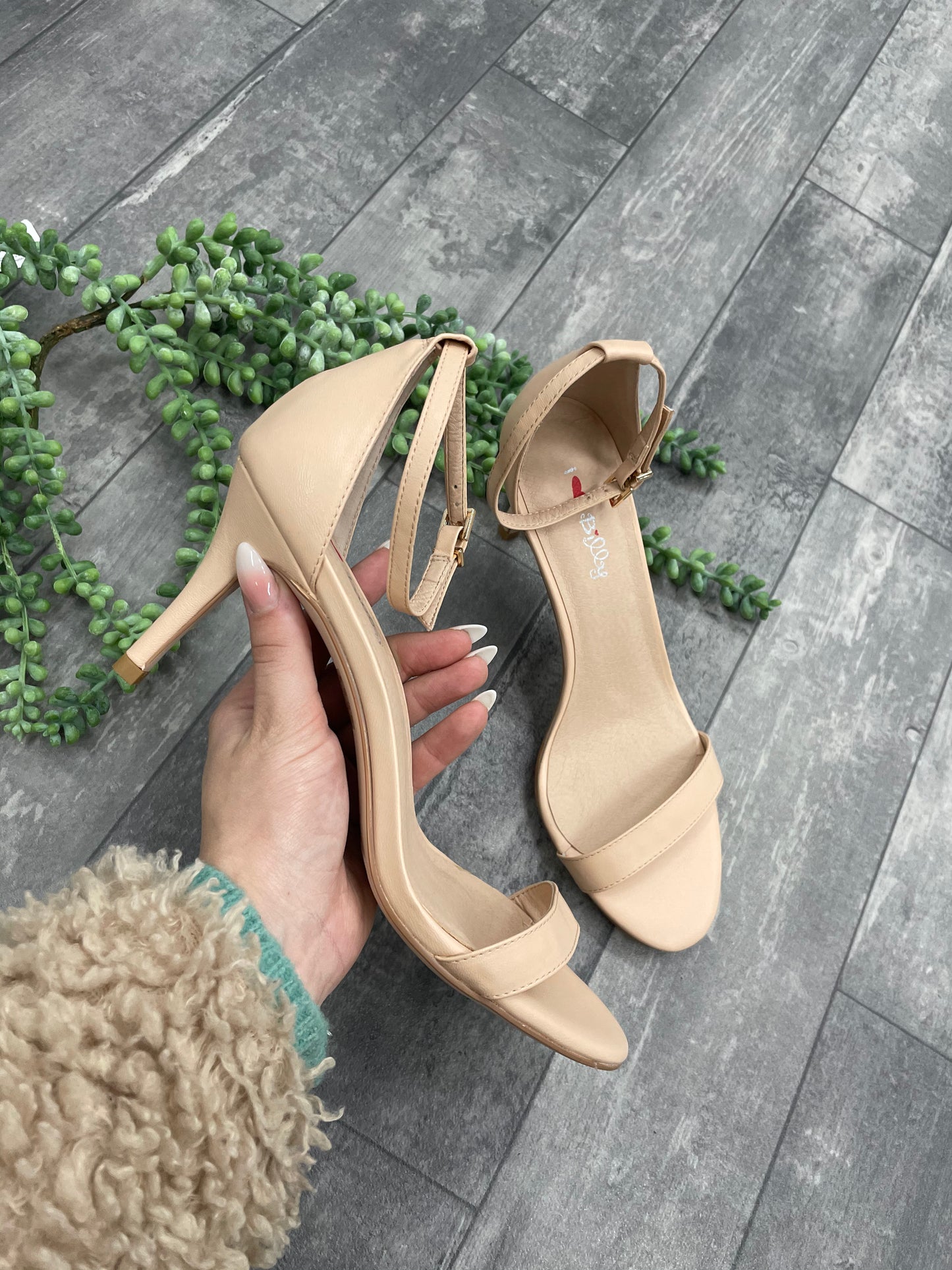 Connie Nude Heel - Emelda's Shoes
