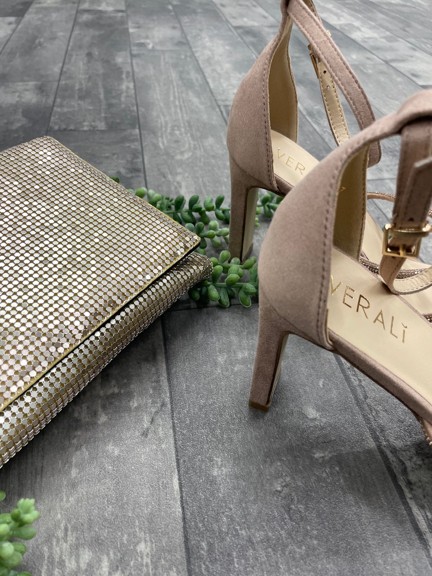 Kisha Blush Micro Heel - Emelda's Shoes