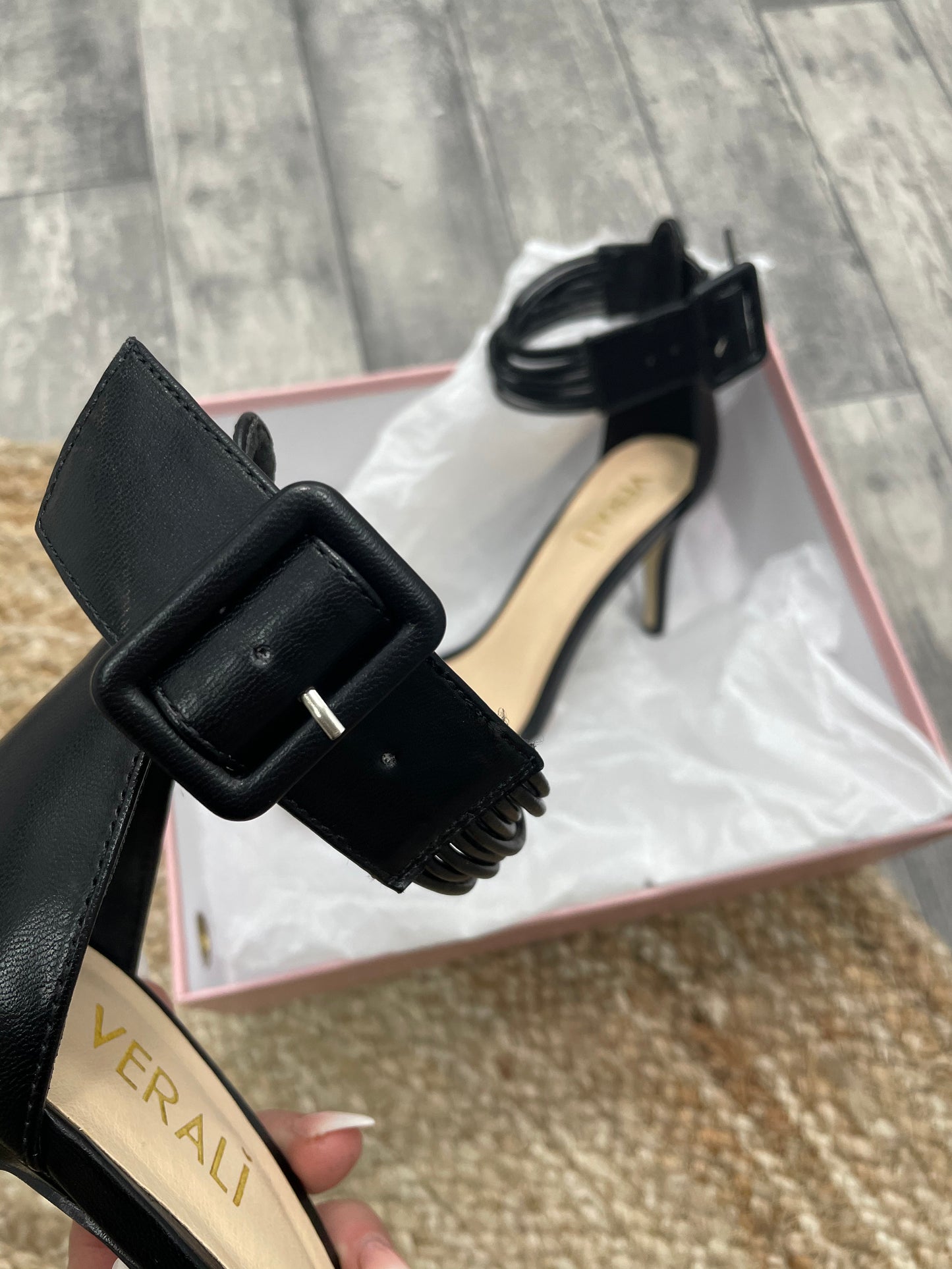 Manee Buckle Heel - Emelda's Shoes