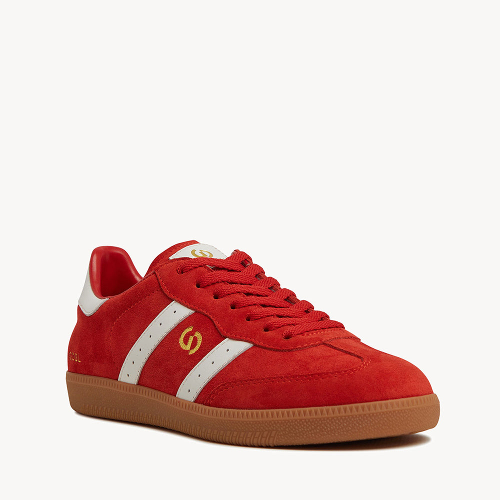 Aurora Red Suede - Emelda's Shoes