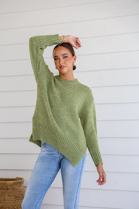 Green Knit Jumper