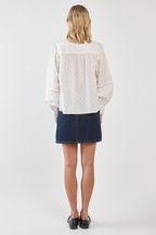 Eleri Lace Blouse White
