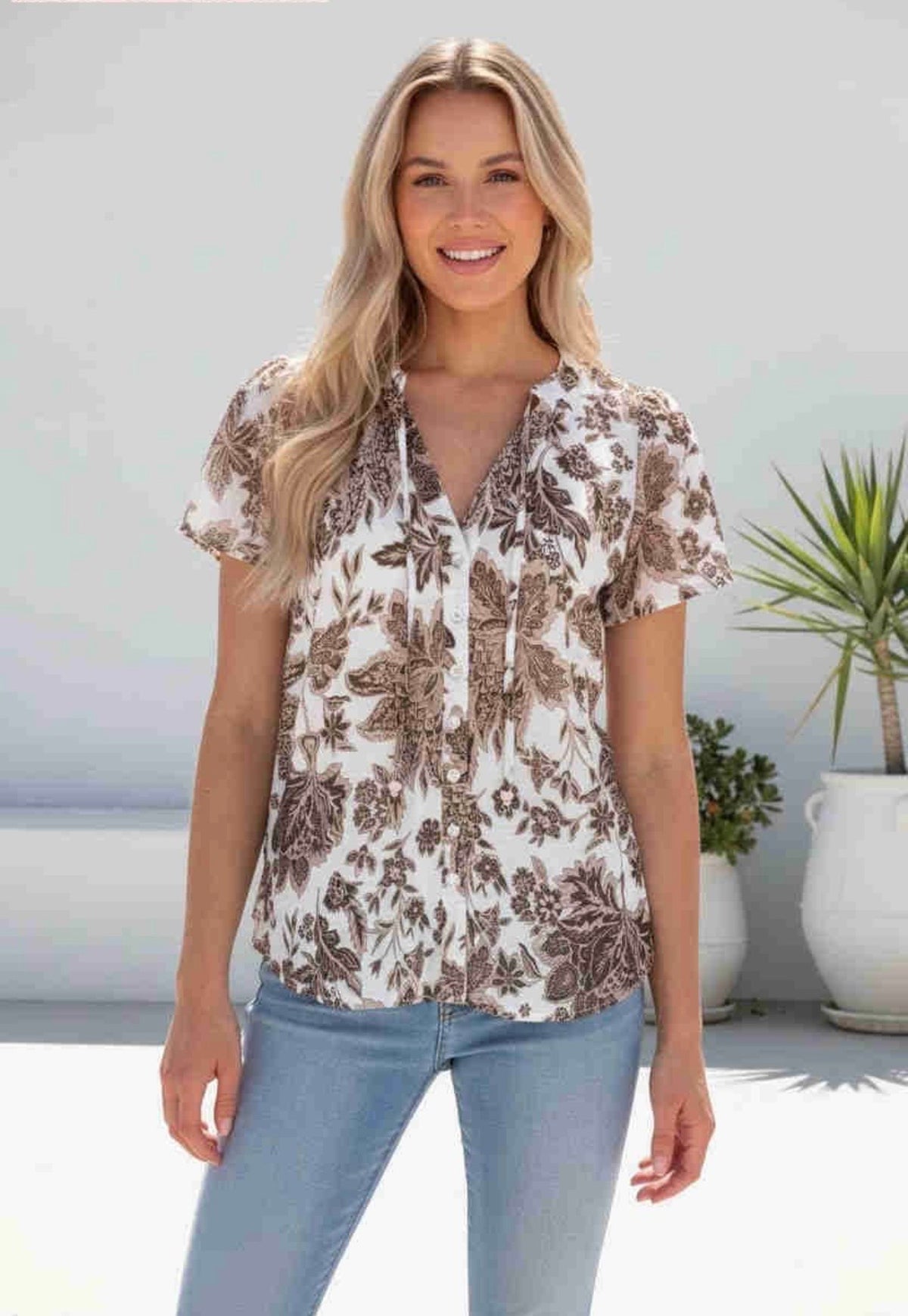 Milly Brown Top