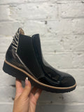 Osiel Black Patent - Emelda's Shoes