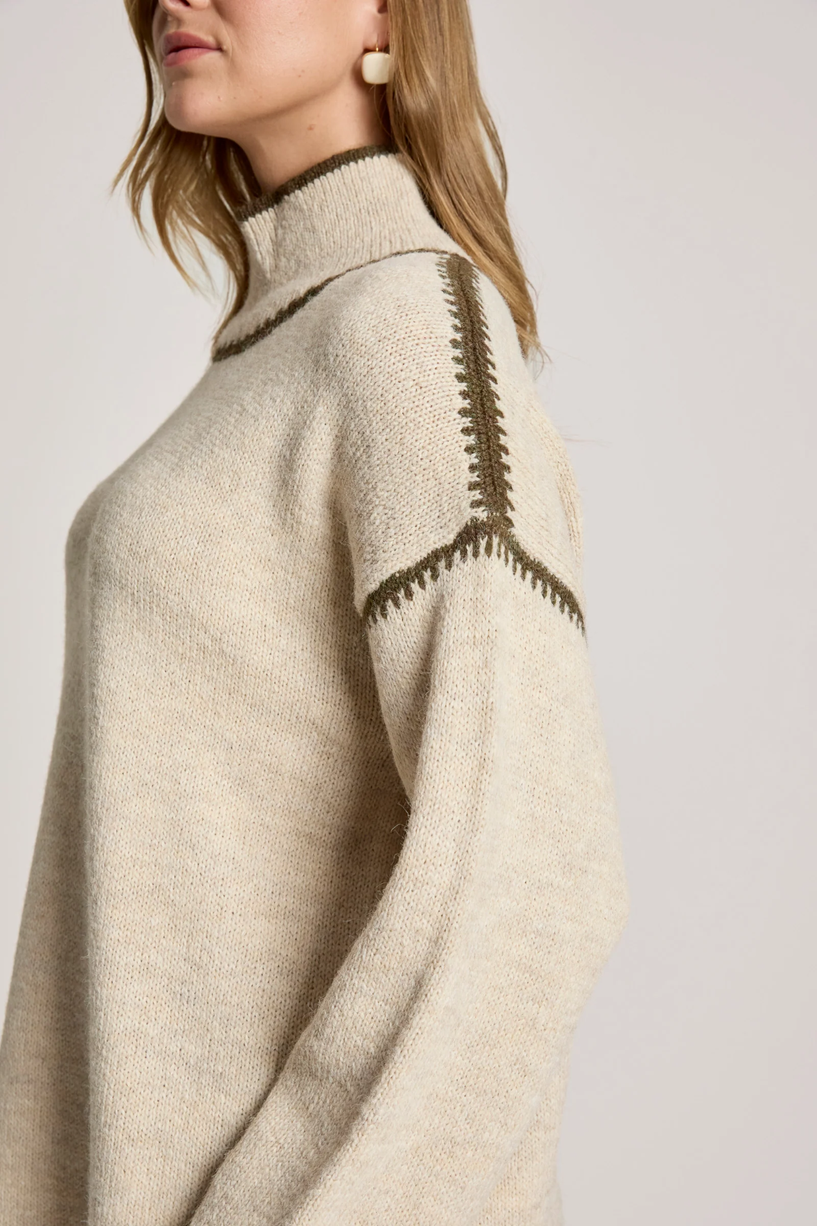 Orin Jumper Dune/Olive - Emelda's Shoes
