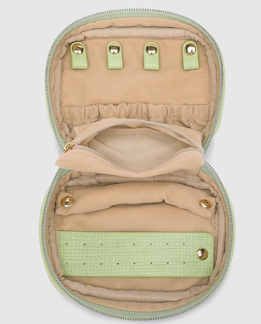 Rita Jewellery Case Pistachio