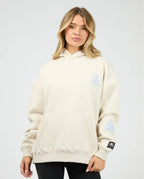 Serene relaxed hoodie oat - Emelda's Shoes