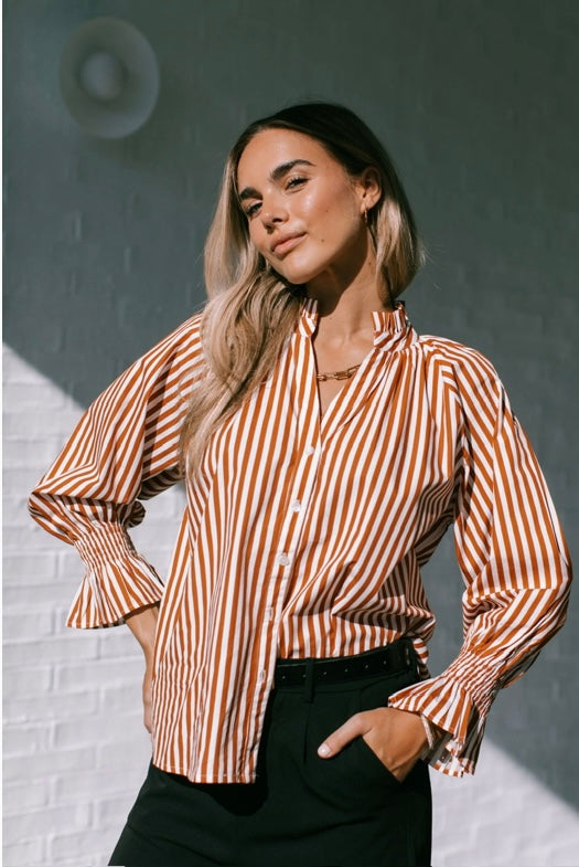 Stripe Choco shirt