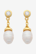 Giselle gold earring - Emelda's Shoes