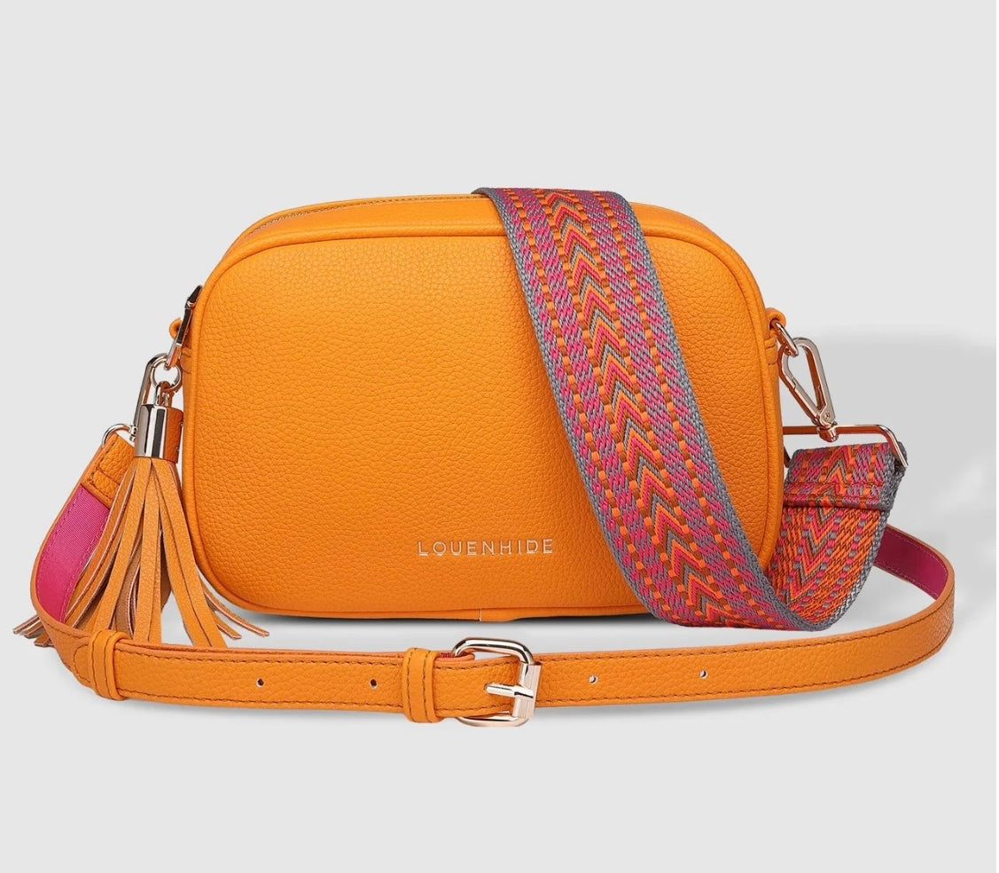 Jacinta Mango Crossbody Bag