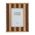 Choc Stripe Frame 4x6 - Emelda's Shoes