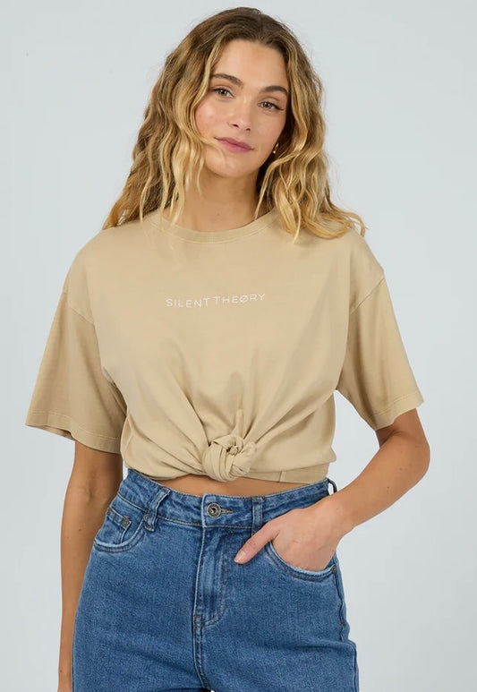 Logo Tee Oatmeal