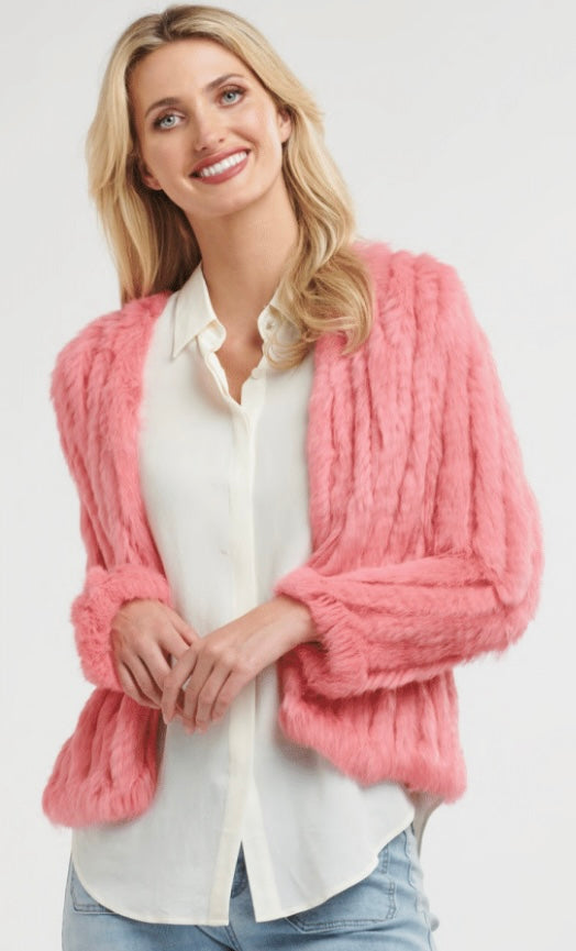Flamingo Fur Jacket