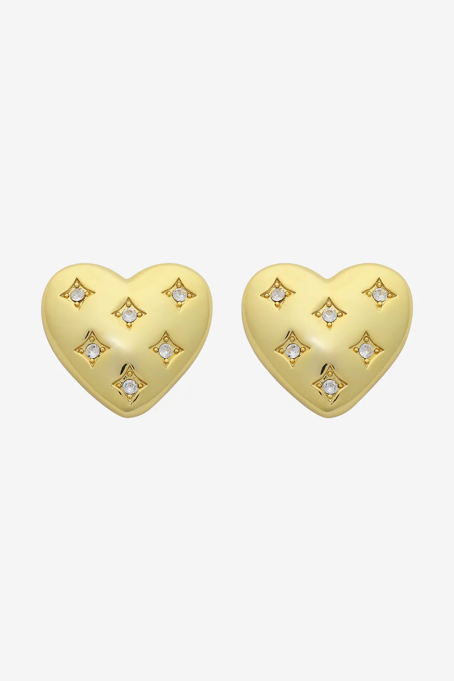 Catherine gold earring - Emelda's Shoes