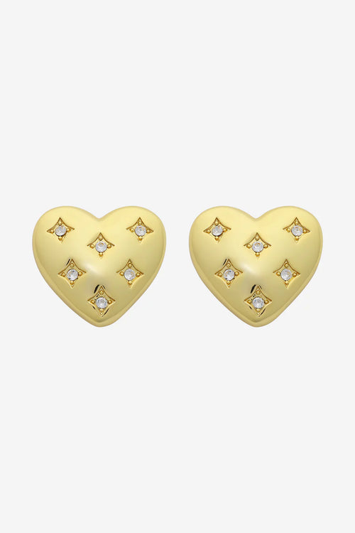 Catherine gold earring - Emelda's Shoes