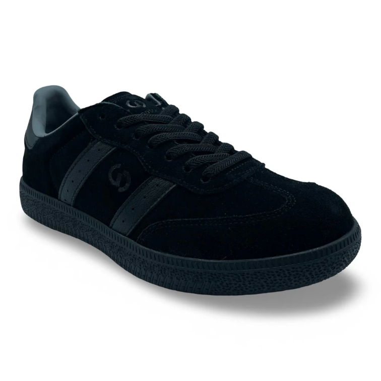 Parallel Black Suede