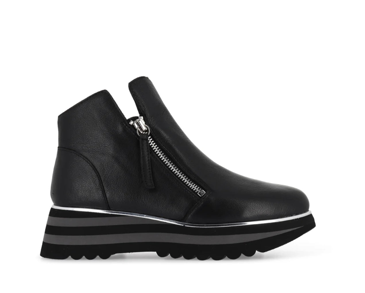 Evol Black-Blk & Charcoal Sole - Emelda's Shoes