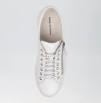 Laila White Leather - Emelda's Shoes