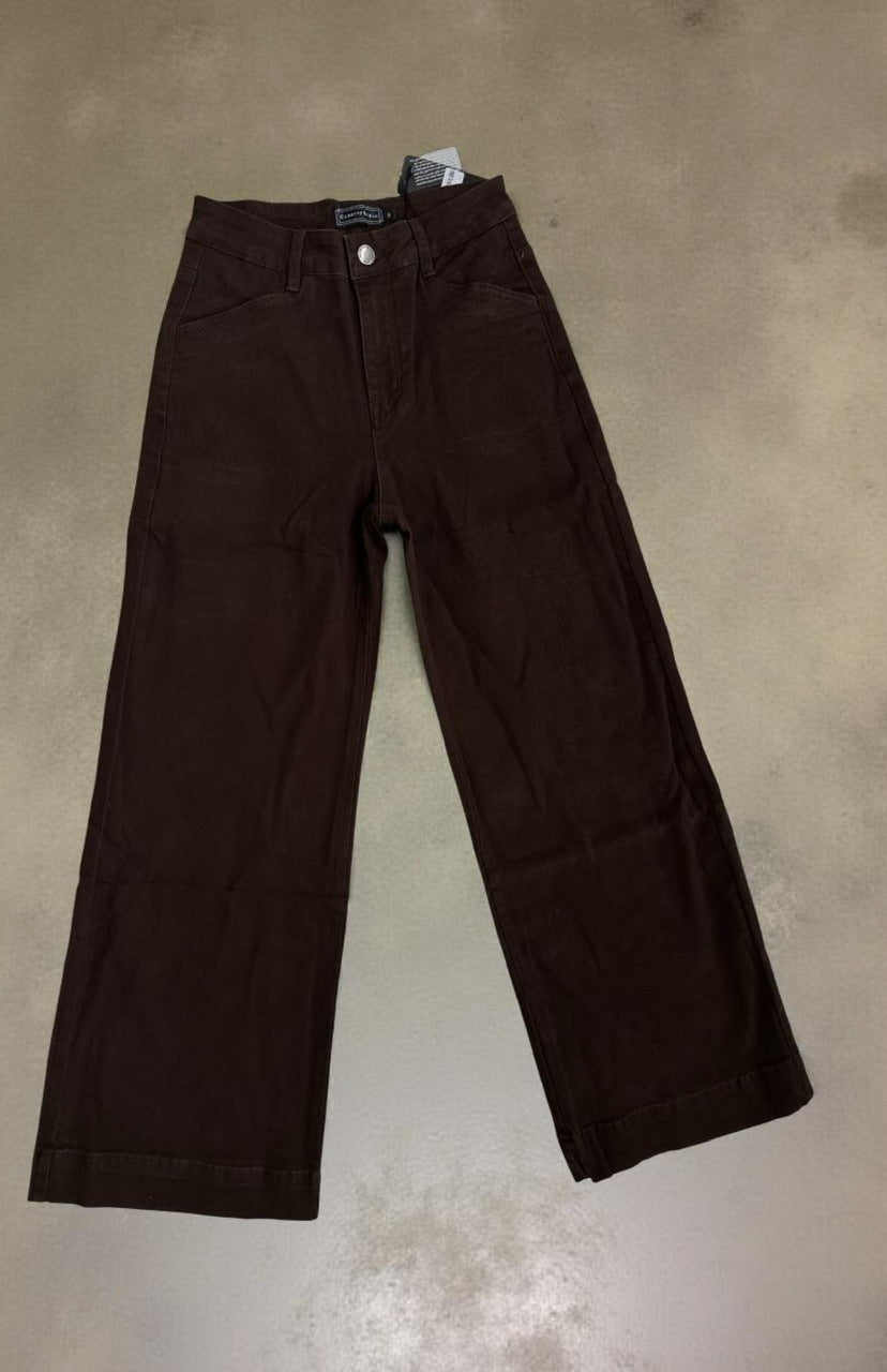Chocolate Straight Leg Jean