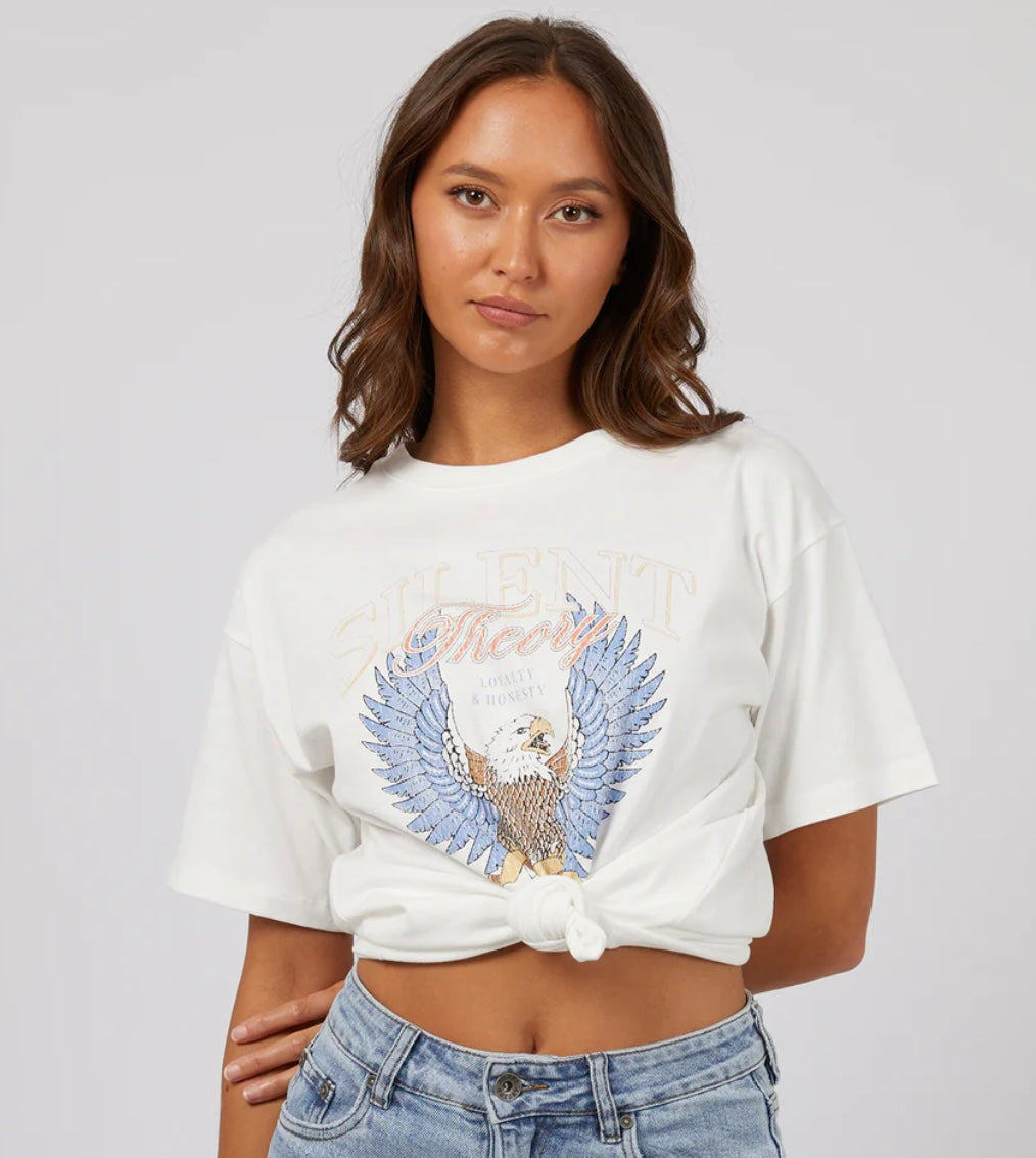 Open Wings Tee White