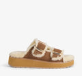 Cabello Chestnut Slide - Emelda's Shoes
