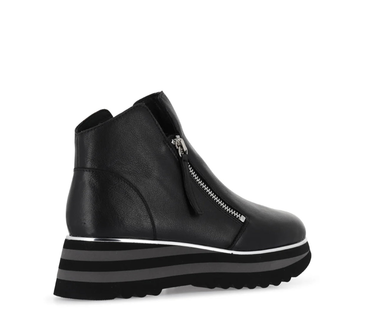 Evol Black-Blk & Charcoal Sole - Emelda's Shoes