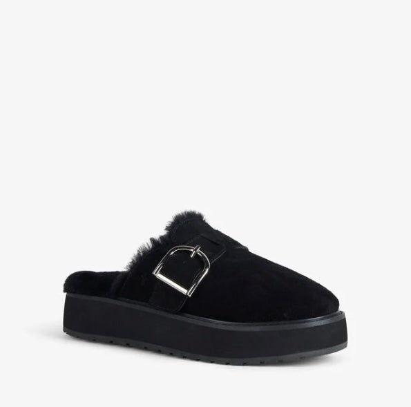 Adison Black Slip On - Emelda's Shoes