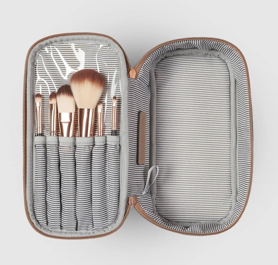 Georgie Fifi Cosmetic Set Coffee